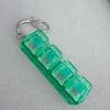 4-Key Decompression Button, Shaft Tester, Keychain Pendant, Fingertip Press And Decompress, Luminous Toy Fingertip Button
