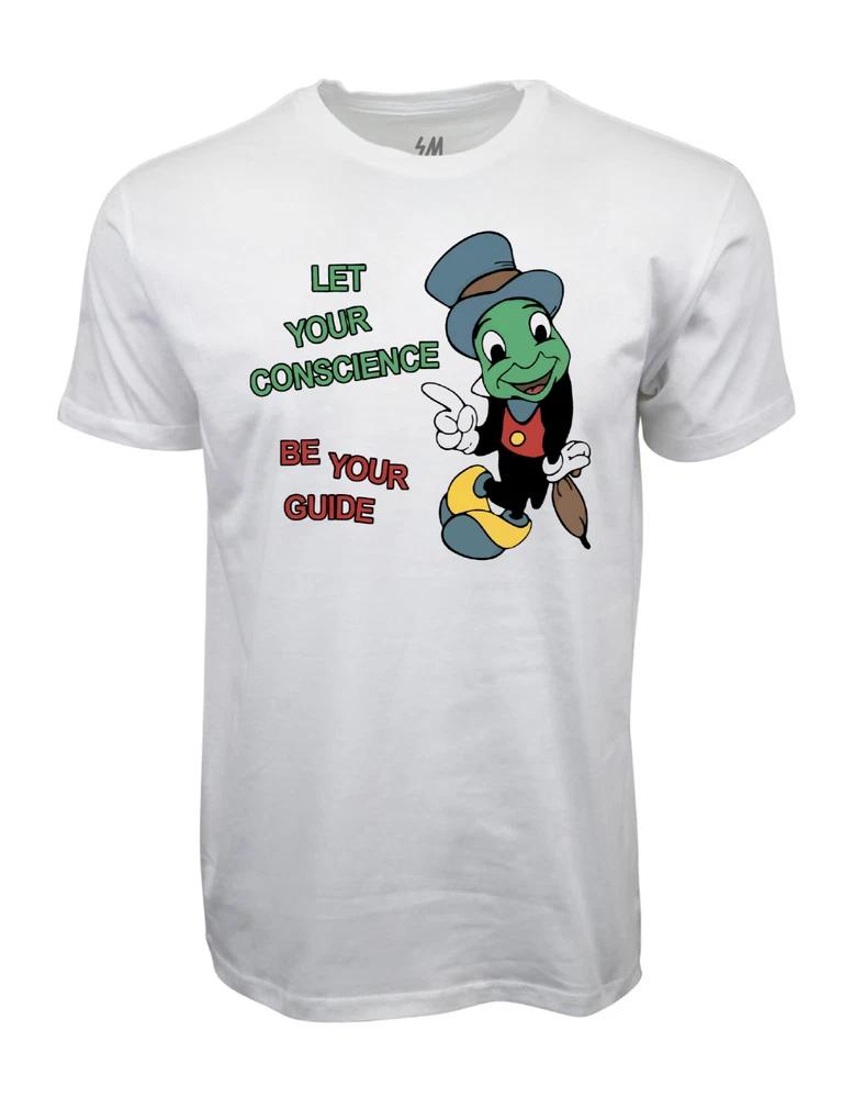 Let Your Conscience Be Your Guide Graphic T Shirt S