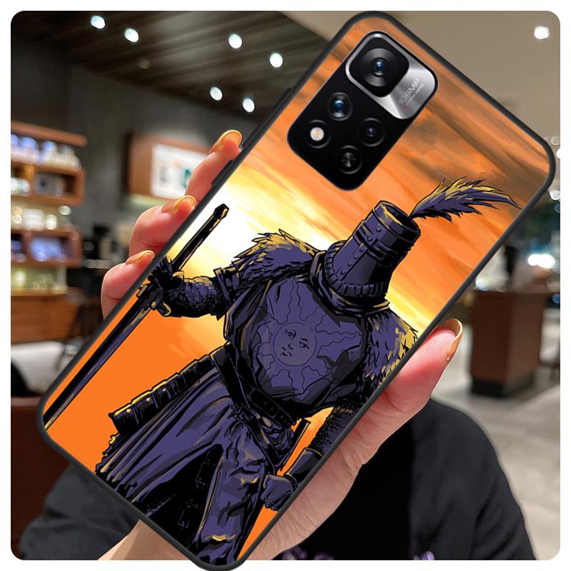 Praise the Sun Dark Souls For Redmi Note 11 Pro Case For Redmi Note 12 8 9 10 Pro 8T 9S 10S 11S 12S 12C 9C 10C Coque