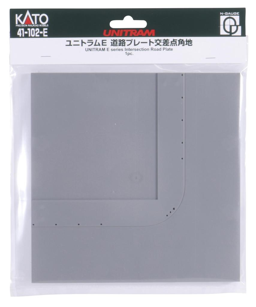 KATO Ecartament N Unitram Placă rutieră E colț intersecție Accesorii modelism feroviar 41-102-E