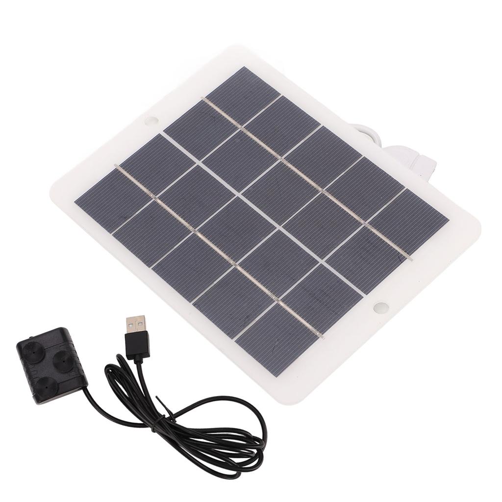 3W 5V Solarna Pompa Wodna Solarna Fontanna Zewnętrzna Krajobrazowa Fontanna DC do Poidła dla Ptaków Stawów Ogrodu