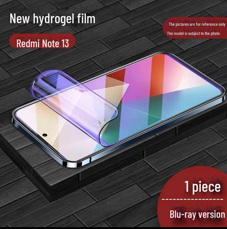 

Redmi Note 13 Pro/Pro+ закаленная защитная пленка от синего света и отпечатков пальцев для 5G Curved Screen Redmi Note 13 Pro+