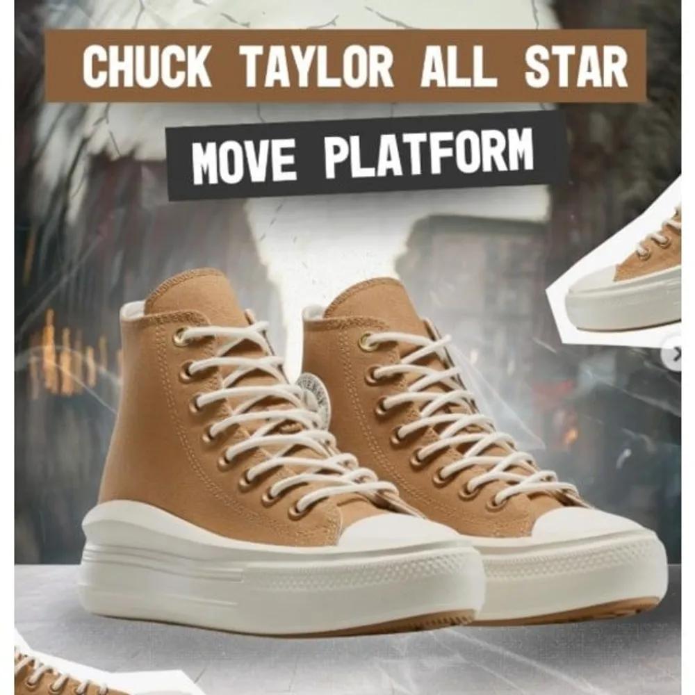 Converse Chuck Taylor All Star Move Incense Egret A12997C Мужские Женские Высокие Кроссовки Легкие Кроссовки Амортизирующие Спортивная Обувь 57Y238 75U206 260