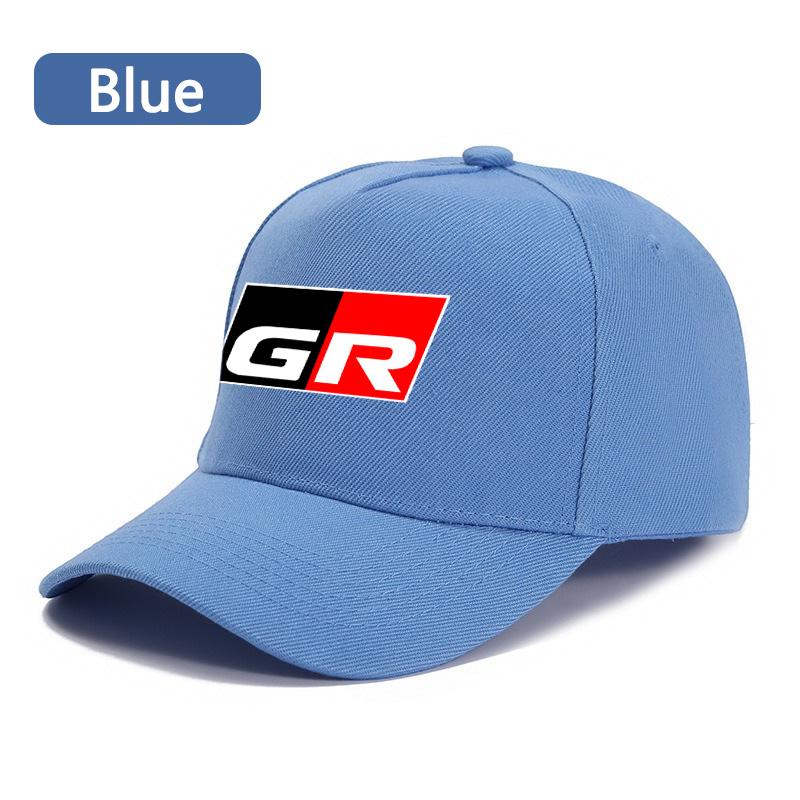 Car Logo Cotton Adjustable Baseball Hat for Toyota GR RAV4 Crown Hilux Fortuner Corolla SE 2023 Camry Yaris Land Cruiser Prado
