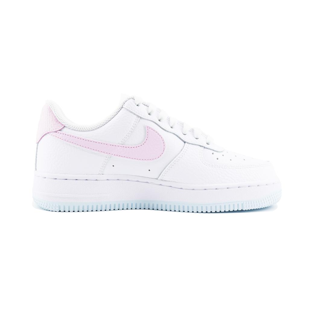 Nike Air Force 1 Refreshing Slip Resistant Abrasion Resistant Low top Skateboard Shoes Women's White Pink IH0640-161(Team448-)