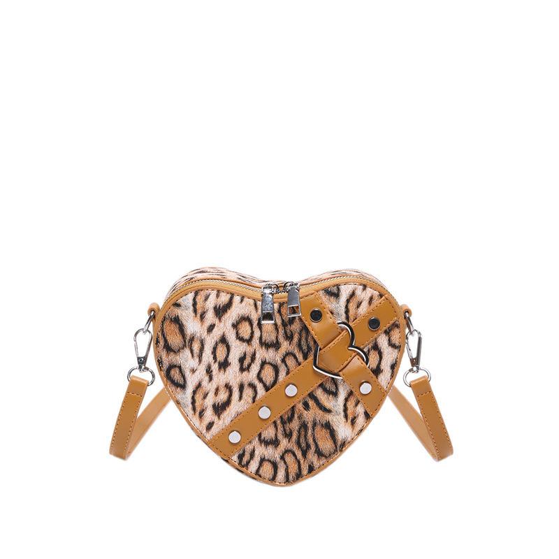 Small Feminine Bag New Korean Version of the Fashion Instagram Internet Celebrity Unique Crossbody Love Bag