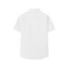 JIUMUWANG Men's Slim Fit 100% Cotton Non-Iron Short Sleeve Shirt
