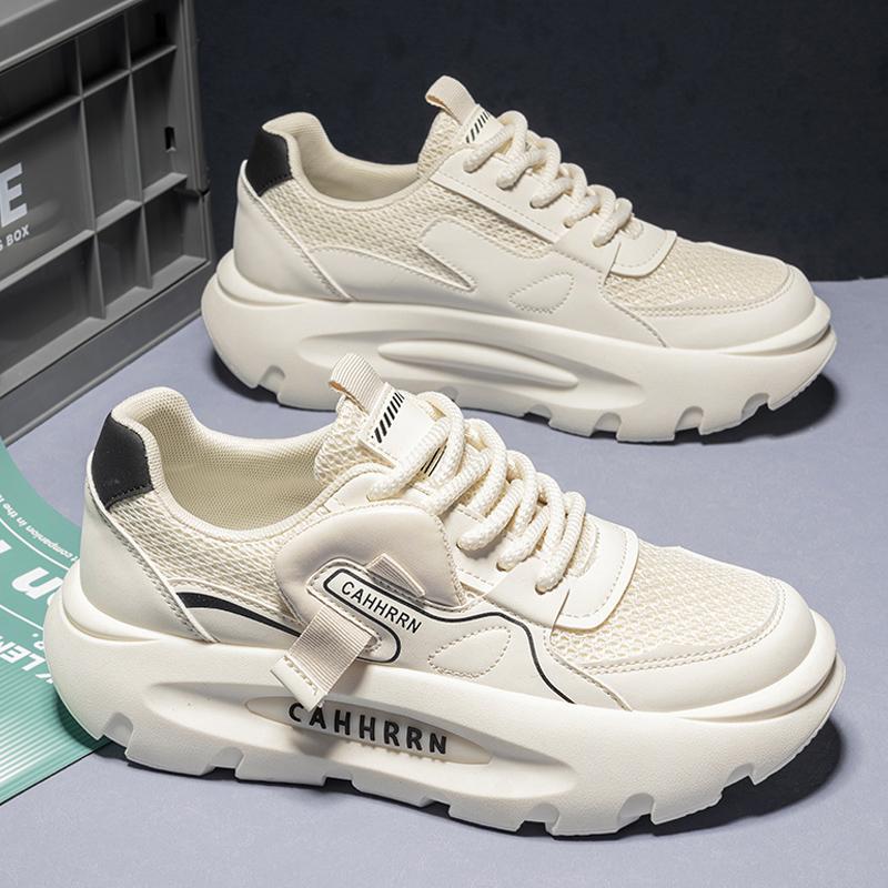 Mode CYYTL Sommer-Sneaker Atmungsaktiv Lässige Herrenschuhe Laufen Outdoor Wandern Sport Mode Tennis Luxus Plateau Designer Slipper