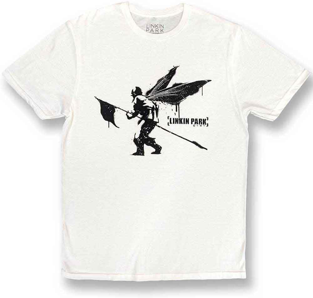 Men s Linkin Park Street Soldier T-Shirt White S разноцветный