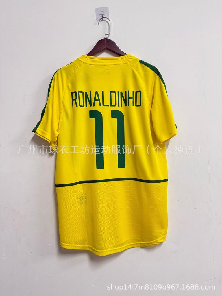 0607AC Milan No. 22 Kaka Retro Style Star Barcelona Santos Brazil Short-sleeved Football Clothes