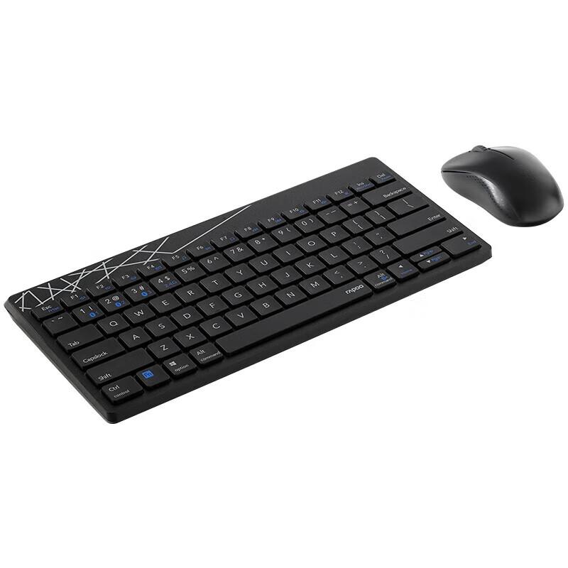 Rapoo 8000GT Wireless Bluetooth Keyboard Mouse Combo