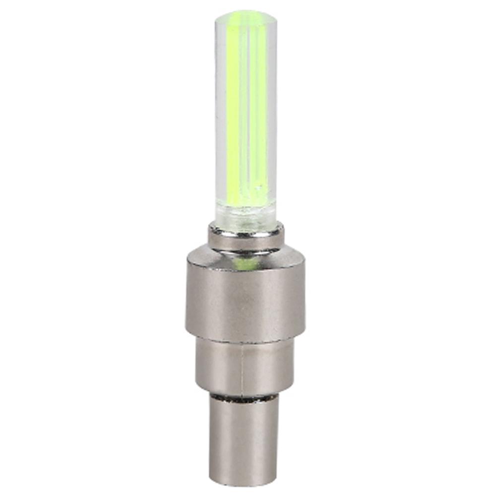 

Многоцветный неоновый велосипедный светильник со спицами MTB, насадка для шин, колпачки клапанов, лампа для езды на велосипеде, предупреждающая головка, задний фонарь для велосипедов, мотоциклов 1 Pc жёлтый