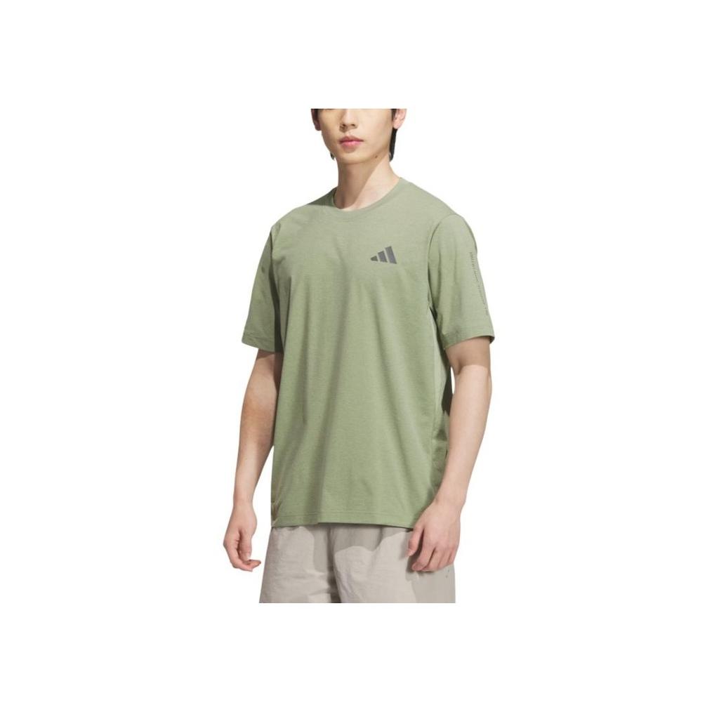 adidas Climacool SS25 Modern Round Neck Fashion Comfortable Versatile Short Sleeve T-Shirt Men Tops KB5160