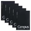 [.co.jp Limited] KOKUYO Note Campus Note B5 Dotted B-lined 5-book Pack Black AM-3BTNX5-1 Black 5 Books