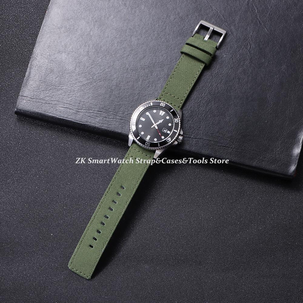 Nylon Uhrenarmband 20mm 22mm für Huawei Gt3/4 Band Nylon Canvas Armband Herren Damen Weich Sport Wasserdicht Armband Zubehör