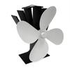 European & American Heat-Powered Wood Fireplace Fan