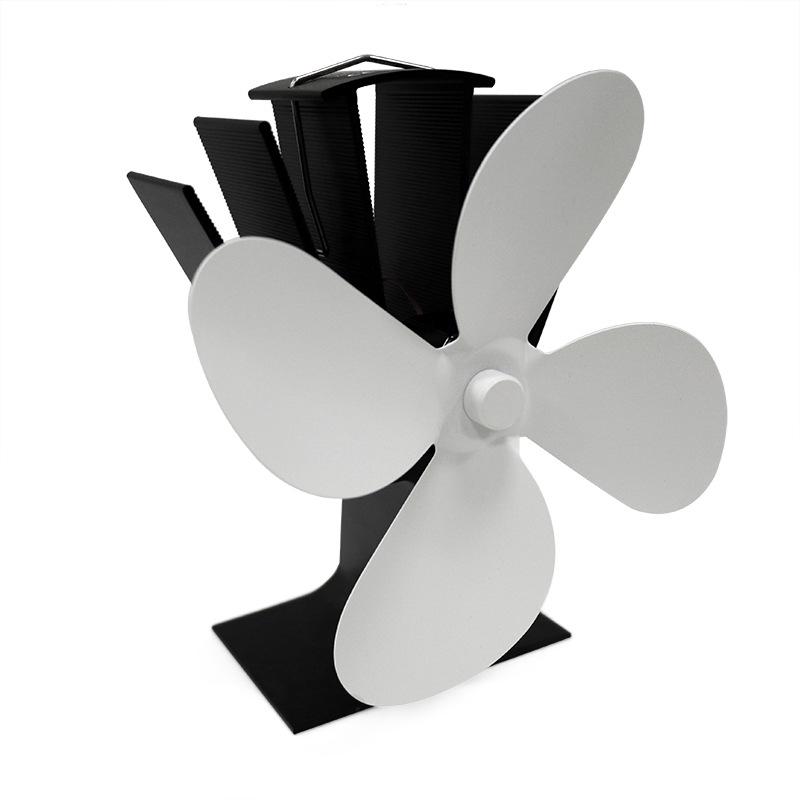 European & American Heat-Powered Wood Fireplace Fan