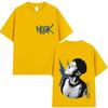 Rapper NSQK FLACO DONDE ESTAS Tour 2025 Album Merch T Shirts Unisex Women Retro Oversized Tshirts Hip Hop Gothic Short Sleeve Tees