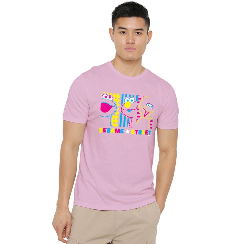 Sesame Street See Em Why T-Shirt S-4XL Pink XXXXL