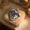 Shell Heart Bead Jewelry Box With Vintage Design For Fashion Accessories