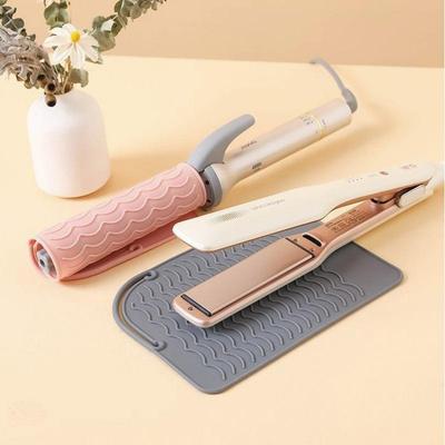 Silicone Insulation Mat: Anti-slip, Heat-Resistant Pad for Hair Straighteners and Curling Irons