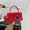 Today's Popular Bags Women's Autumn New Fashion Messenger Bags Niche Design Shoulder Portable Small Square Bag