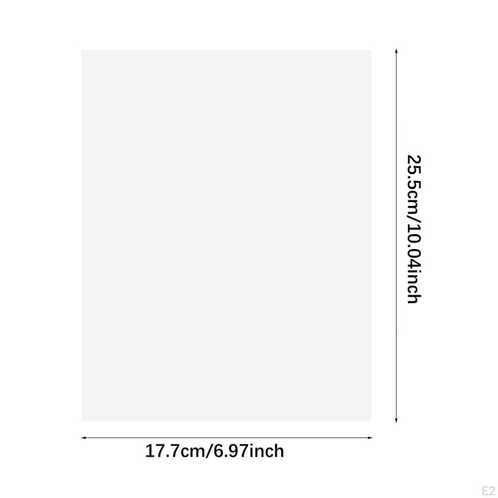 Grating Sheet Translucent, Flexible, Portable, Premium Durability Cylindrical Design for 3D