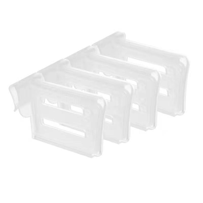 Retractable Adjustable Refrigerator Storage Divider with Telescopic Buckle