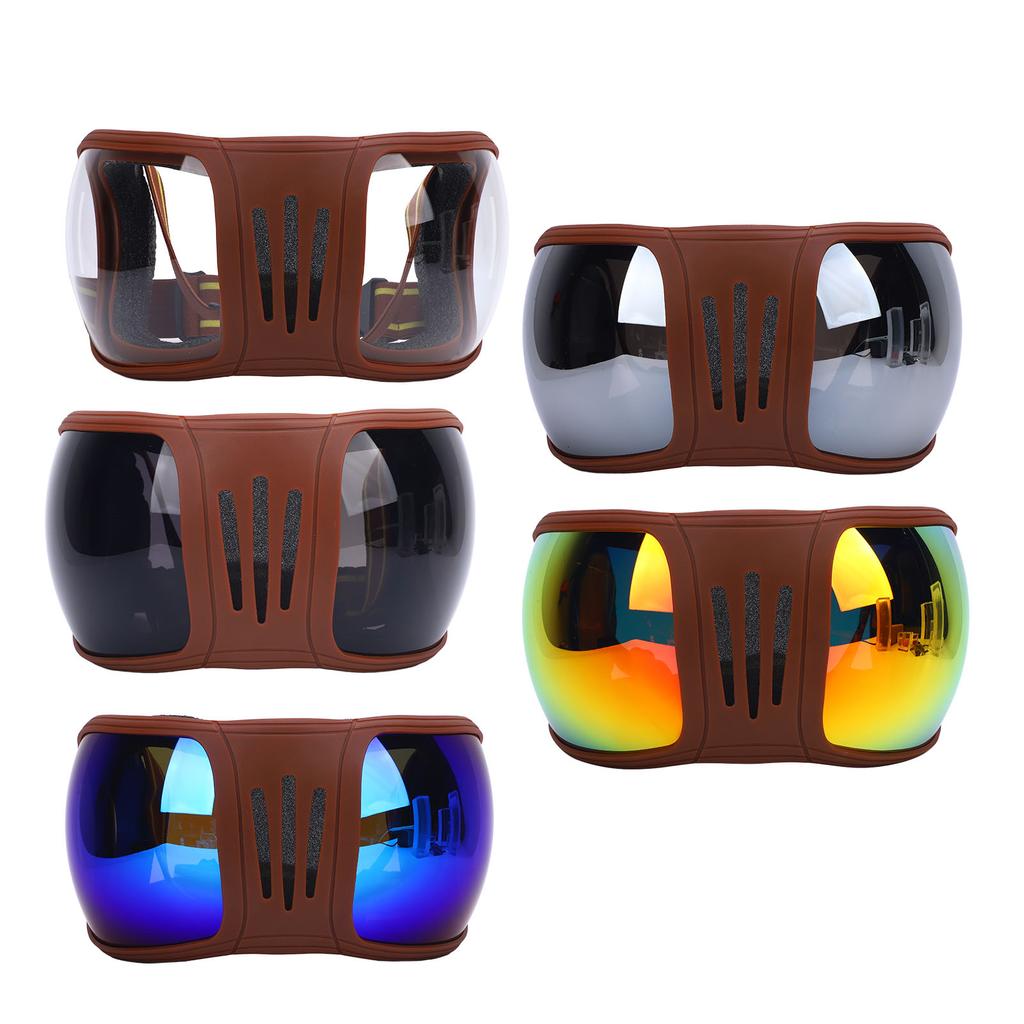 Sports Horse Glasses Multi Layers Sponge Adjustable Straps Stylish Windproof Horse Goggles for Ridin