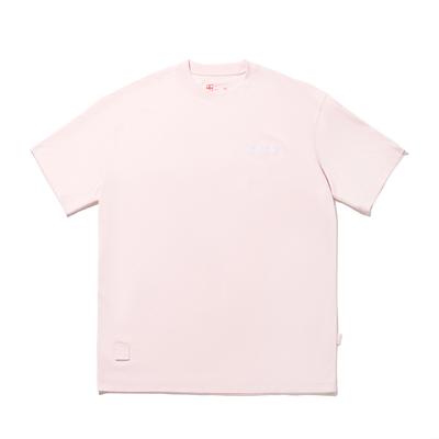 Li Ning Ice Feel Bequemes lockeres kurzärmeliges T-Shirt Unisex Tops Hellrosa AHSW979-3
