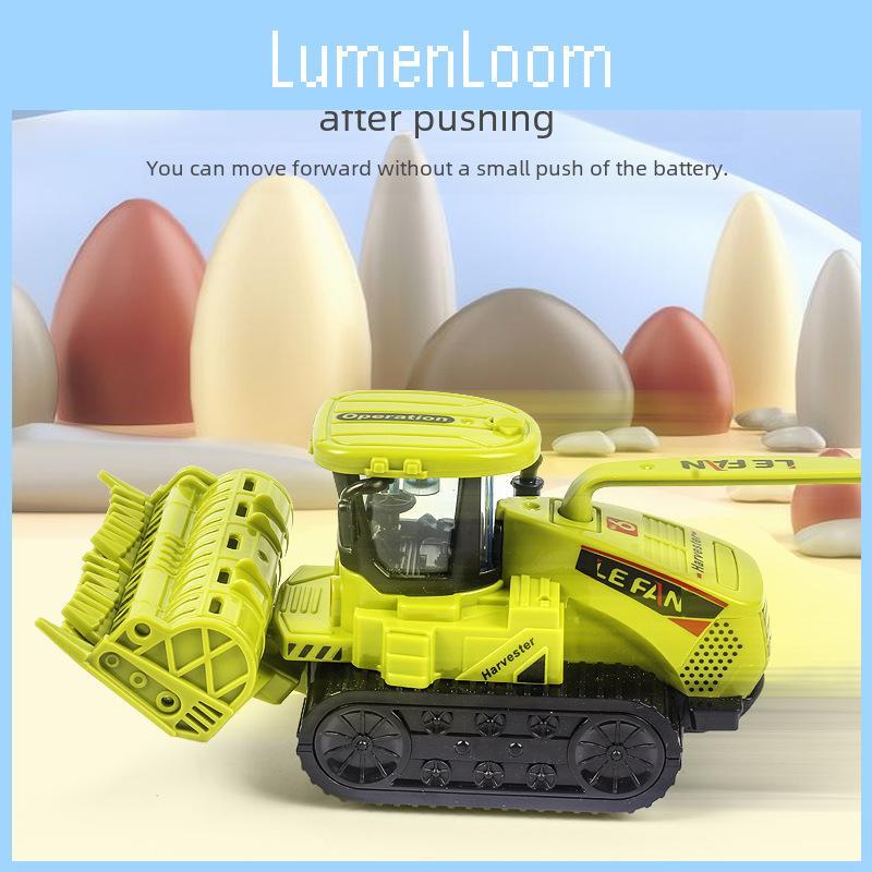Construction Plastic Vehicle Model Toy Inertial Drive Children Fun Learning