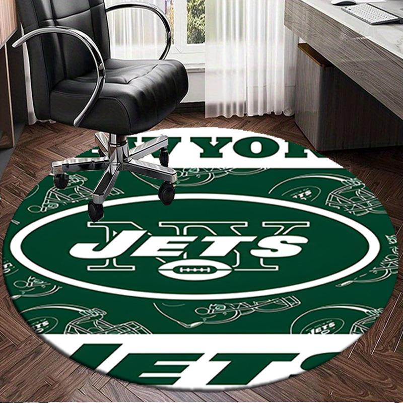 Jets Helmet Round Rug for Livingroom,Bedroom, Palyroom, Chair Rug, Area Rug, Circle Carpet, Large Size Fan Christmas Gift