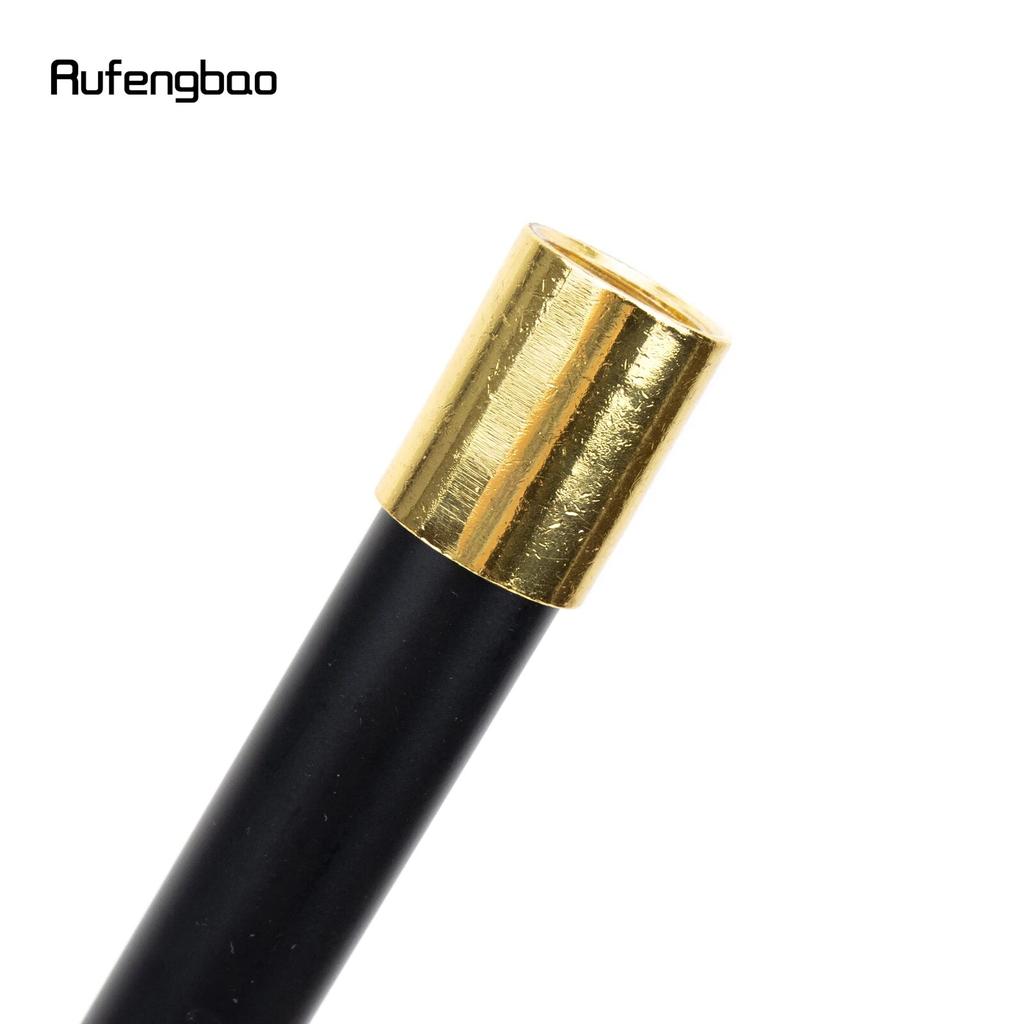Gold Luxury Leopard Handle Fashion Walking Stick for Party Decorative Walking Cane Elegant Crosier Knob Walking Stick 93cm