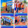 Team Building Rolling Wheel Game