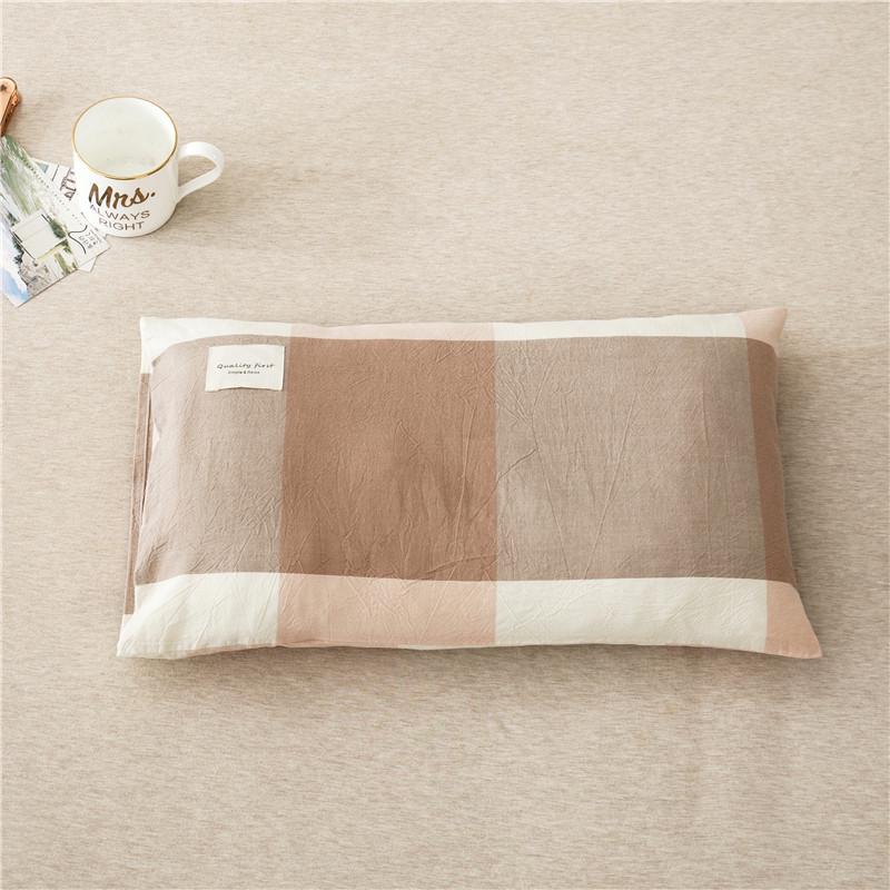 All-Cotton Pillow with Pillowcase: 48x74cm for Adults, 30x50cm for Kids, or 40x60cm for Students.