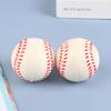 2Pcs Squeeze Toy Ball Football Pu Soft Foam Sponge Stress Relief Baseball Toys For Kids Children Wrist Training Balls