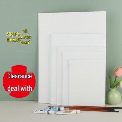 Pure Cotton Treated Oil Painting Canvas Board for Art Students