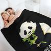 Ich mag Pandas einfach wirklich, OK? Überwurfdecke Einzeldecke für dekoratives Sofa Baby Extra große Überwurfdecken