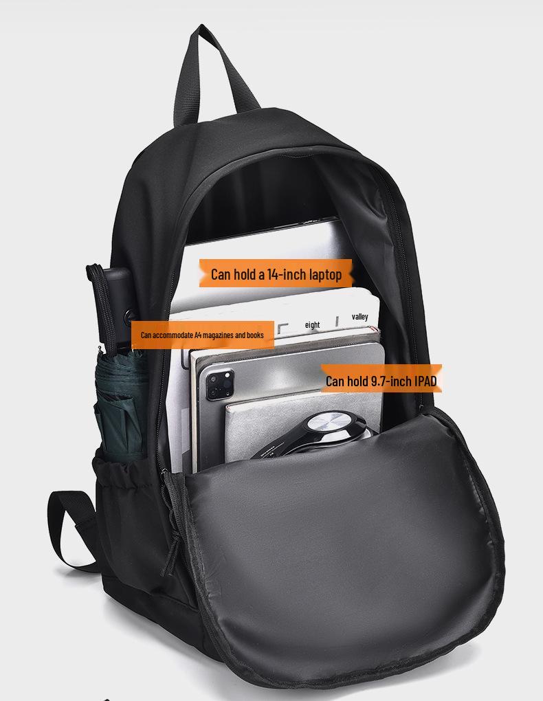 Large Capacity Korean Lightweight Backpack for Students & Travelers