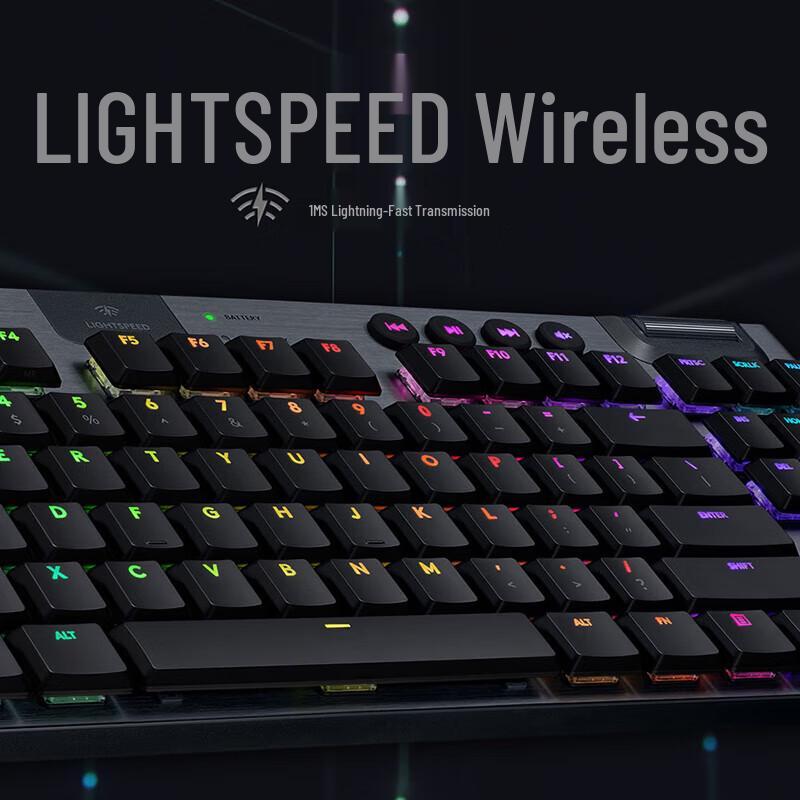 Logitech G913 TKL Wireless RGB Low-Profile Mechanical Gaming Keyboard