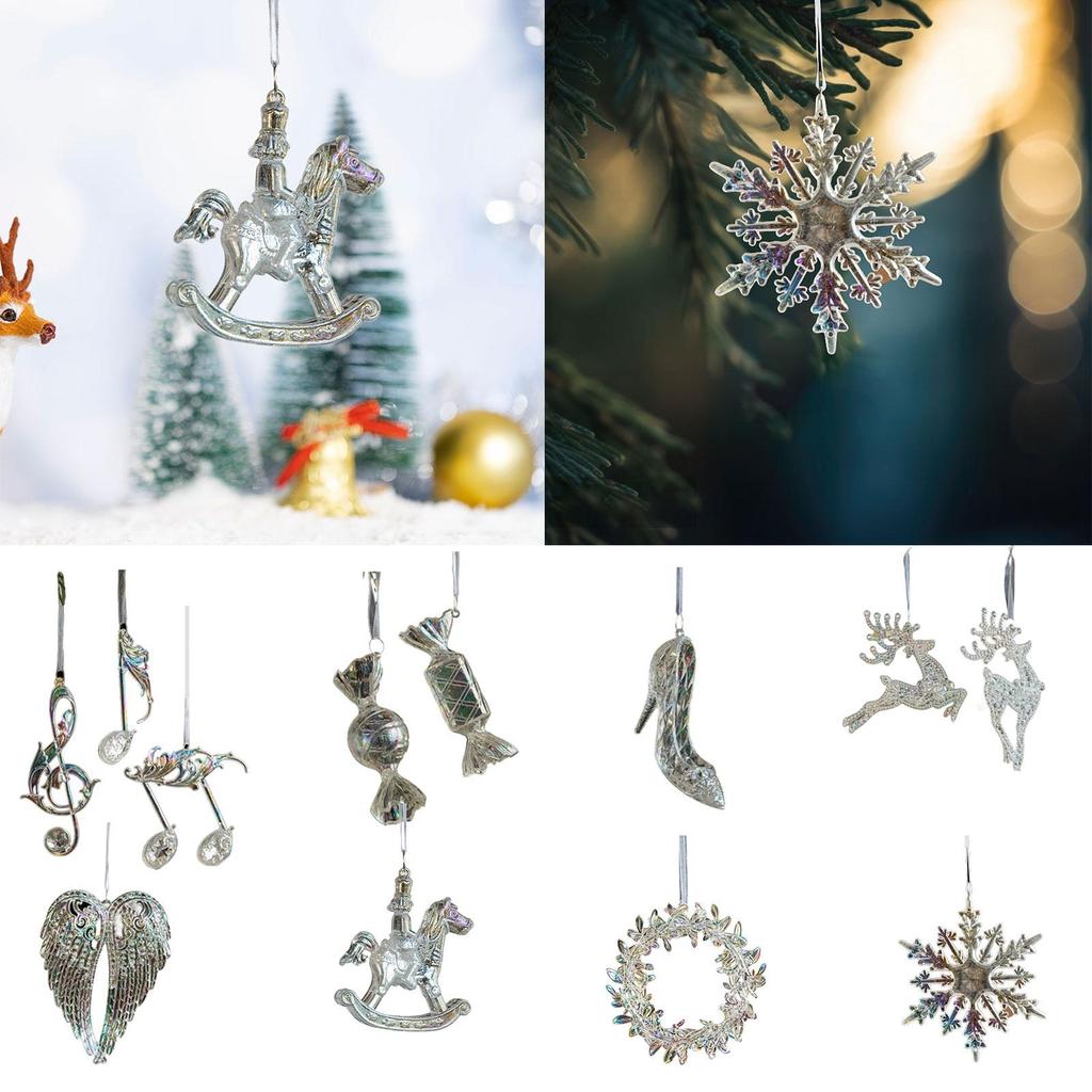 Hanging Ornaments for Christmas Tree Indoor Decor Baubles for Office Celebration