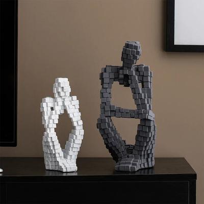 Modern Style Aesthetic Abstract Thinker Statues & Sculptures Home Room Decor Desk Accessories Figurines for Interior Room Decor