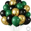 30-Piece Colorful Metal Sequin Balloon Set for Birthday Parties and Ceremonies