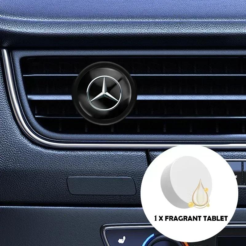 SUD2   Car Air Freshener Smell In the Car Styling Air Vent Perfume Parfum Flavoring for Mercedes Benz W211 W204 W210 W203 CLA GLA