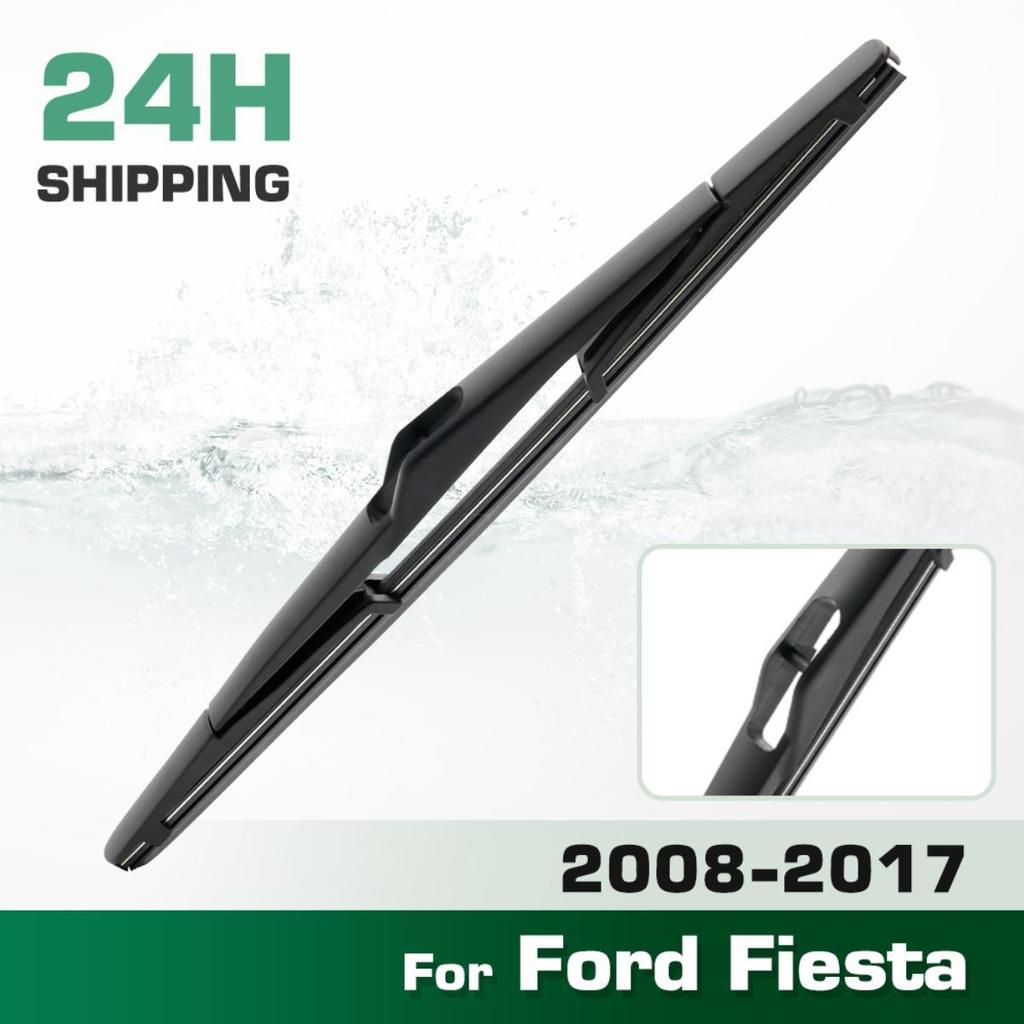 Heckscheibenwischerblätter, Premium-Ganzjahreswischerblätter Ersatz für Ford Fiesta 2008-2017, Naturkautschuk Bajonett, Einfach zu installieren 12″