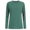 Shop   Women Round Neck CoTTon Span Daily Plain Long Sleeve T shirT Dai Wsh 2032