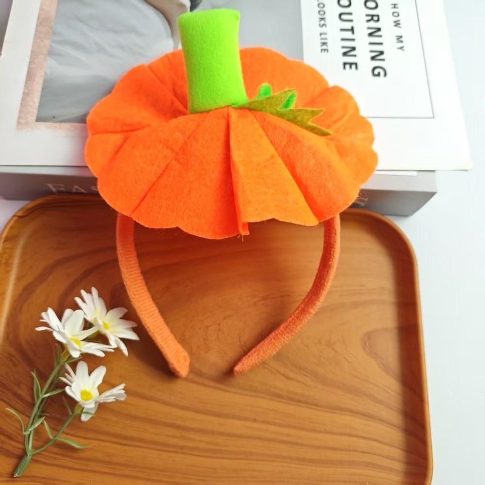 Vegetables Halloween Pumpkin Headband Pumpkin Ghost Festival Headpiece Cosplay Events