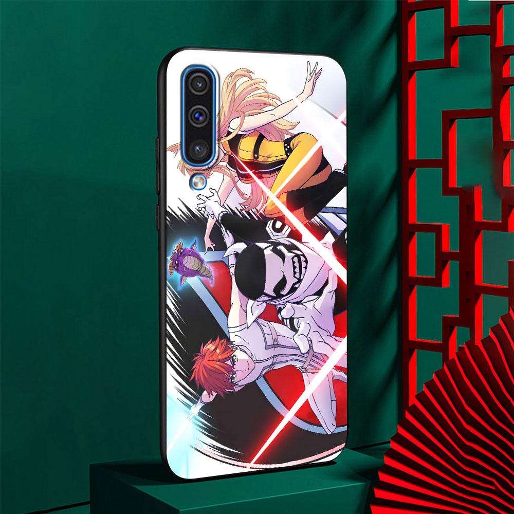 Sentai Daishikkaku Case for Samsung Galaxy A03 A04s A20 A30 A20e A70 A70s A50 A40 A30s A50s A20s A10s A10 TPU Black Phone Cover