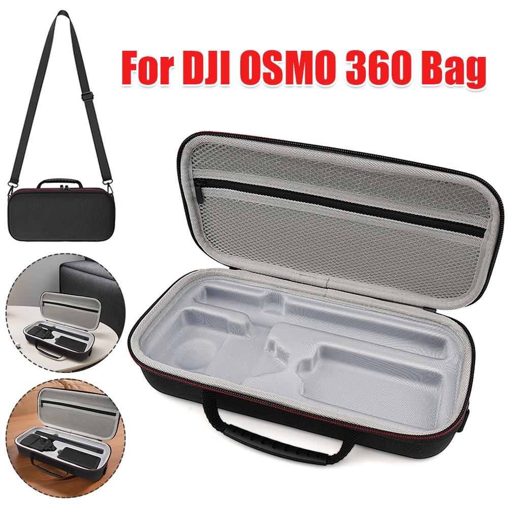 For DJI OSMO 360 Shockproof Camera Organizer Anti-Fall Action Camera Storage Bag Thicken Camera Protect Bag Camera Accessories