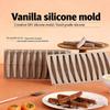 6 Cavity Long Silicone Cake Mould For Baking Even Dessert Home Or Parties